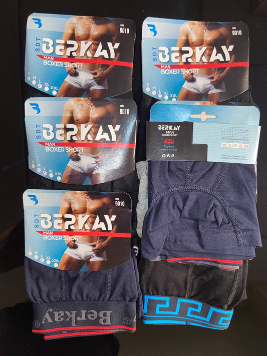 pack [ قميص داخلي4 +بوكسور4 + جوارب12 + مزيل العرق]